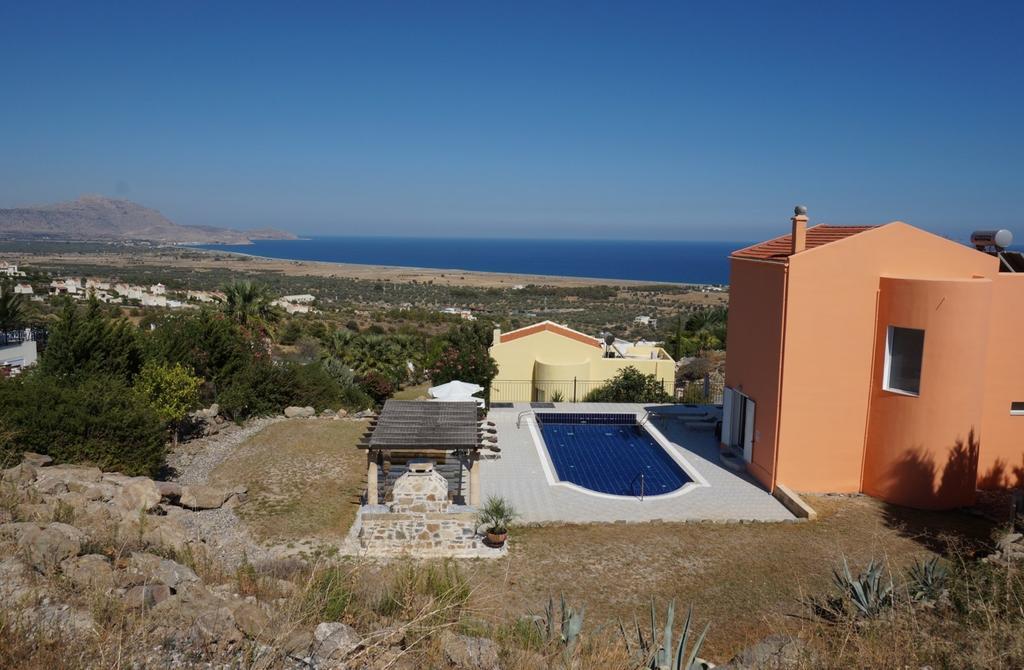 Rhodes Demetrius Luxury Private Villa Kalathos Exterior foto