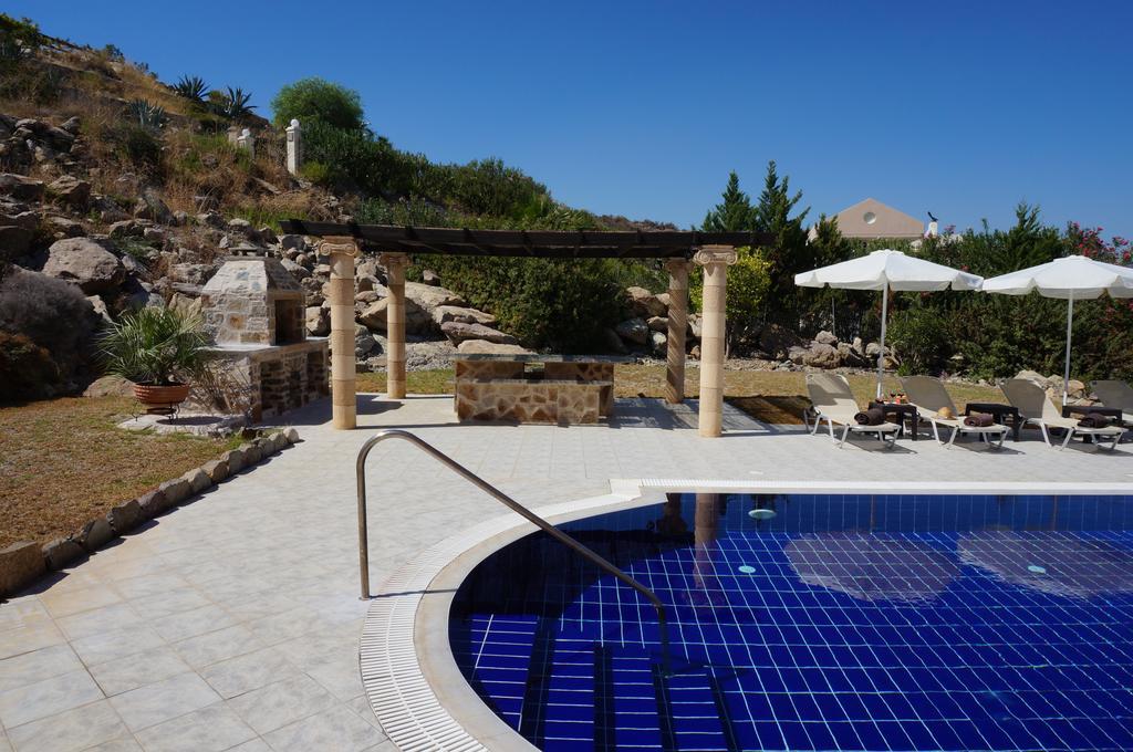 Rhodes Demetrius Luxury Private Villa Kalathos Exterior foto